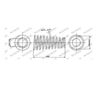1 Molla Di Sospensione Monroe Sp3524