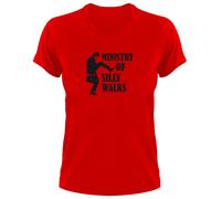 #1 Monty Python Fun Girlie Donna T-Shirt Ministry Of Silly Walks Funshirt