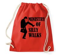 #1 Monty Python Ministero Dei Passi Sciocchi Borsa Sportiva Borsa In Juta