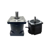 1 motore NemaSteppe 86x82mm 4,5Nm 4A 14mm albero singolo con riduttore epicicloidale PX86 rapporto 3 5 6 8 10 a foro di ingresso(Ratio 4 to 1)