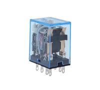 1 MY2P HH52P MY2NJ bobina relè universale DPDT interruttore relè elettromagnetico con LED AC/DC 6V 12V 24V 36V 48V 110V 220V(DC,24V)