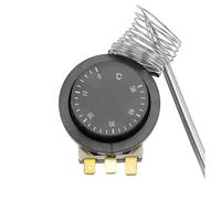 1 normalmente aperto, 1 normalmente chiuso, 250/380 V, 16(2) A, 0-40/0-50/0-60 ℃ Termostato con interruttore di controllo della temperatura adatto for forni frigoriferi, 1,5 metri di lunghezza(0-50C)