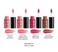 1 NYX Spuma Lucidalabbra & Guancia Soufflé Set " WLCSSET01 - Nude & Rosa " Joy's