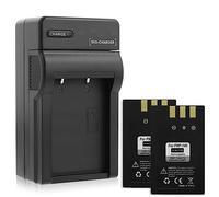 1 o 2 batteria/S + Caricabatteria (Auto/Corrente) per Fuji NP 140/Fujifilm FinePix S100fs, S200EXR, s205exr