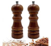 [1 o 2] Macina Sale e Pepe Manuale Trita Spezie Macinino in Legno 14 cm - 2375C