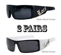 1 O 2 Paio (S) Uomo Og Locs Autentico Piatto Top Gangster Soloe Occhiali da Sole