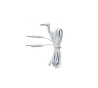 1 o 2 set, cavo di ricambio TensCare di alta qualità per dispositivi TENS, cavo TENS, connettore jack maschio da 3,5 mm, spina da 2,0 mm, lunghezza 120 cm (1)