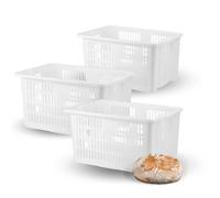 [1 o 3] Cesta Porta Pane 63x44 Robusta Plastica 65 L Cesto Per Panetterie - 65F