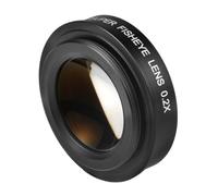1. Obiettivo Fisheye da 37 mm 0,2 x a basso profilo per DSLR/mirrorless grandangolare per fotografia e riprese grandangolare per fotocamere d'azione