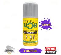 1 Olio Balsamo Namman Muay Thai da Massaggio 120ml Giallo Mentolo