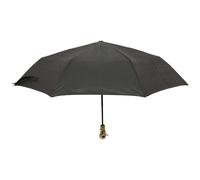 1 ombrello da viaggio pieghevole portatile con manico a teschio e protezione UV