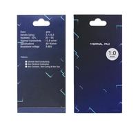 1 one enjoy Cuscinetto termico da 12,8 W/mK, 85 x 45 mm, non conduttivo, resistenza al calore, resistenza alle alte temperature, cuscinetti termici in silicone per dissipatore di calore per laptop/GPU