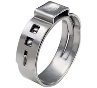 1 Orecchio Fascette Stringitubo Tubo Morsetto Orecchio Clip Acciaio Inox V2A