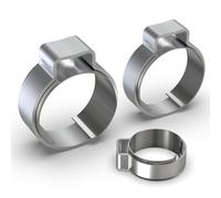 1 Orecchio Fascette Stringitubo Tubo Morsetto Orecchio Clip Acciaio Inox V2A