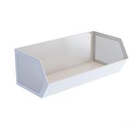 1 organizer magnetico per spezie per frigorifero e forno a microonde, 28 cm, mensola in metallo per frigorifero, per cucina, senza trapano (bianco)