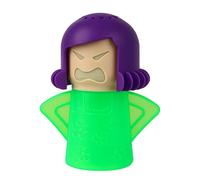 1 Pacchetto Angry Mom Detergente per Odori nel Microonde, Detergente per Odori nel Microonde, Pulisci Vapore per Microonde, Strumento per la Pulizia del Forno a Microonde (Verde)