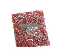 1 Pack CBB Polypropylene Film Capacitor 100V 250V 400V 450V 630V 1600V 2000V 102J 103J 104J 105J 223J 224J 225J 334J 474J 475J AUOQKQUT(400V154J-P10 500PCS)