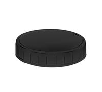 1 Pack Colorful Plastic Regular Mouth Mason Jar Lids with Silicone Rings,Regular Mouth Plastic Mason Jar Lids,Silicone Sealing loop for Kitchen Storage (86mm)