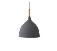 1 Pack Dining Table Chandelier, Nordic Chandeliers, Scandinavian Metal Lampshade, Ceiling Lighting Fixture for Decorative Crafts(Natural Gray)