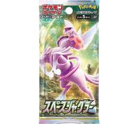 (1 Pack) Pokemon Card Game Japanese Space Juggler S10P Booster Pack (5 Cards Enc