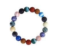 1 Pack Sistema Bracciale 7 Chakra Pietra Naturale Bracciali Per Le Donne Degli Uomini Stress Yoga Perline Elastico Braccialetto Braccialetto Orecchini Perline, Misura unica, Pietra, Nessuna pietra