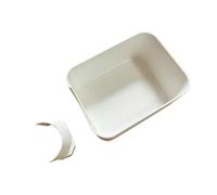 1-Pack Washing Machine Drain Tray, Drum Washer Water Collection Box, Catch Residue & Stop Laundry Floor Water Overflow Per Lavanderia(White)