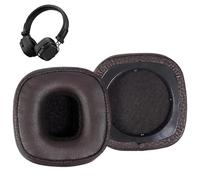 1 Paia Cuscinetti Cuffie per Marshall Major III, Cuscinetti Auricolari di Ricambio Major 3 Wired/Wireless, Memory Foam Protein Leather (Major III - Marrone)