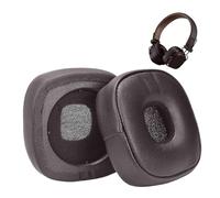 1 Paia Cuscinetti Cuffie per Marshall Major IV/4, Cuscinetti Auricolari di Ricambio Major 4 Wired/Wireless, Memory Foam Protein Leather (Major IV/4 - Marrone)