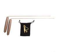 1 Paia Puro Rame Rilevatore Rod Metal Detecting Strumenti di Ricerca per la Caccia al Tesoro Sotterraneo Metal Finder 29x12cm