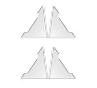 1 paio/2 paia di protezioni angolari per portiera auto, antigraffio, finiture trasparenti