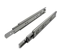1 paio (2 PEZZI) SO-TECH® Guide a Estrazione Totale Guide per Cassetti Argento 250 mm (inserite) a Sfera Capacità di