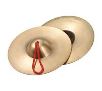 1 paio 5.8 "Mini Piccolo Ottone Piatti A Mano Gong Band Ritmo Battiti Percussioni Strumento Musicale di Rame per Opera e Batteria Performance