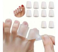 1 Paio/5 Paia di Protezioni Trasparenti per le Dita dei Piedi, Adatte per Tacchi Alti da Donna e per che Sono Soggetti a Lesioni ai Piedi, Cappucci in Silicone per Proteggere le Dita dei Piedi 1 paio,