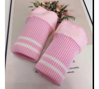 1 Paio a Righe Elastico Tessuto Costine Polsini Maglia Orlo Craft per Giù Padded