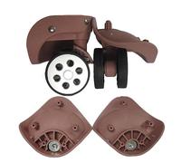 1 paio A79 Trolley nero Valigia for bagagli Riparazione ruote Valigia da viaggio Ricambi Accessori Ruote di ricambio Ruote Accessori for bagagli Ruote per Valigia Rigida ( Color : Rose Gold , Size : L