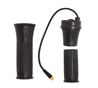 1 Paio Acceleratore per Bici Elettrica, 22mm Acceleratore Elettrico a Pollice di Controllo della Velocità, Antiscivolo Acceleratore a Mezza Torsione con Connettore Impermeabile