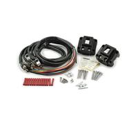 1 Paio Alloggiamento Interruttore Completo Nero,per Harley - Davidson Fl,Fx,XL