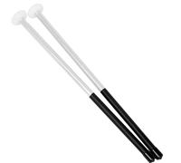 1 paio bacchette ergonomiche in gomma e metallo per principianti e professionisti, spettacoli teatrali e per timpani per esercitazioni in studio