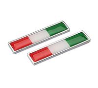 1 paio bandiera Italia metallo 3D Car Body Logo Auto Moto personalità decorazione adesivo Distintivo dell'emblema