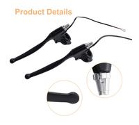 1 Paio Bici Elettrica E-scooter Leva Freno Parcheggio Cut-Off Interruttore Alime