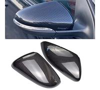 1 Paio Calotta Specchio Retrovisore a Sinistra Destra Coperchi a specchio laterale per V-W Golf 6 MK6 T-ouran (Fibra di Carbonio)