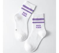 1 paio Calzini a metà polpaccio da bambini sportivo con lettere e a righe 4-7Y,2-3Y,8-11Y,11-14Y,12-16Y,1 paio di GOOD-2-3Y arancioni,1 paio di GOOD-kid arancioni,1 paio arancione GOOD-8-11Y,1 paio ar