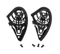 1 Paio Caschi Motociclistici Viscussioni Piastra Base Per Ingranaggi Con Visiera A Vite Visorze Basi Facili Caschi Installazione Accessorio