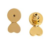 1 Paio Chiusure Per Orecchini Per Orecchie Cadenti Sollevatori Per Orecchini Placcati in Oro Struttura in Metallo Adatto Per Orecchini Pesanti Supporto Per Orecchini Regolabile Con Vestibilità