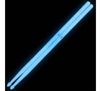 1 paio con 5A Glow-in-The-Dark Bastoncini fluorescenti Set per batteria Blu Verde Bacchette per batteria Bacchette per batteria Bacchette per batteria Professionale Leggero Manico per Bastone Musicale