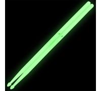 1 paio con 5A Glow-in-The-Dark Bastoncini fluorescenti Set per batteria Blu Verde Bacchette per batteria Bacchette per batteria Bacchette per batteria Professionale Leggero Manico per Bastone Musicale