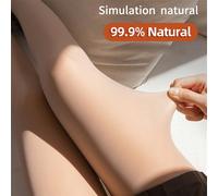 [1 Paio/Confezione] Collant lucidi con tre opzioni di spessore e tre scelte di colore, con fodera termica, collant caldi e confortevoli per le donne 200 g di cashmere [Adatto per 5-15 ],Pile spesso 30