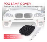 1 Paio Copertura Griglia Paraurti Anteriore Per - X5 E70 2011-2013