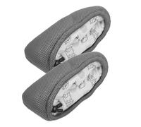 1 Paio Coperture Imbottite per Stampelle Sotto Ascella in Cotone | Rivestimento in Spugna, Supporto Morbido per Uso a Casa o Dimissioni, Motivo Casuale Incluso