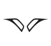 1 Paio Copri Bocchette Ventilazione Laterali Il Battitacco Della Ruota Compatibile Con Jeep Per Wrangler JL JLU Per Gladiator JT 2018-2021 Auto Cofano Motore Prese d'aria